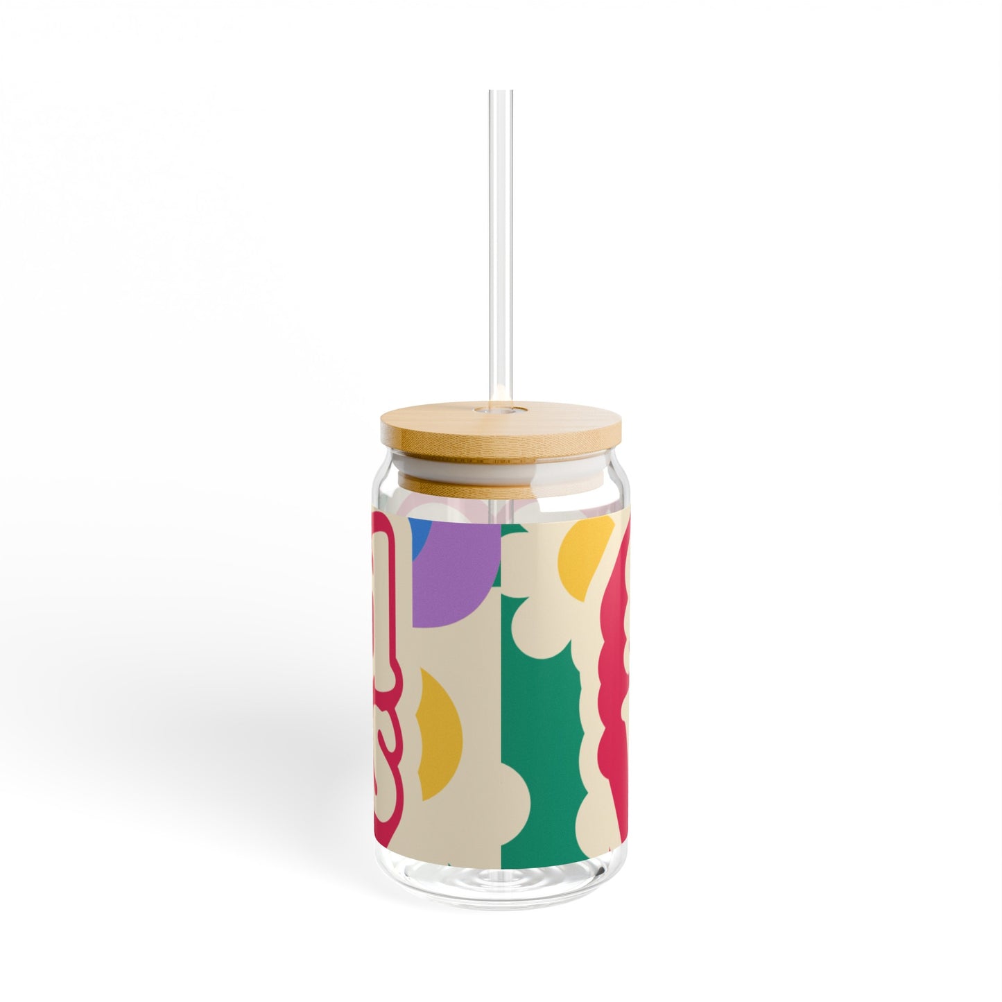Good Vibes Sipper Glass, 16oz